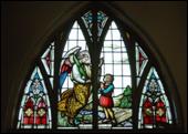 Stained glass window